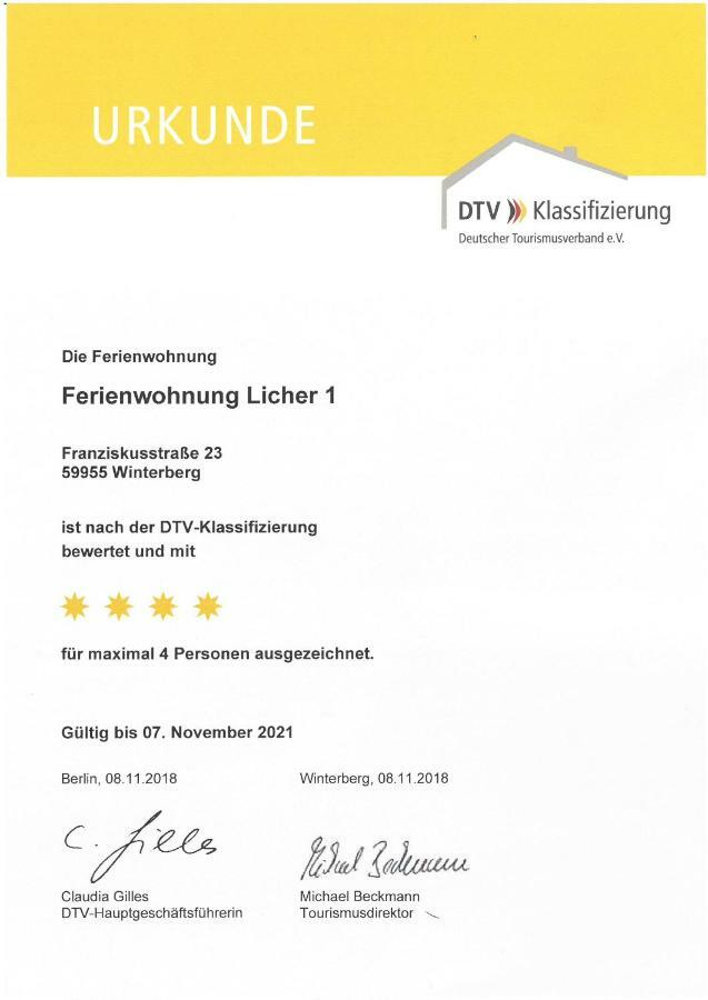 Ferienwohnungen Licher Winterberg Exteriér fotografie
